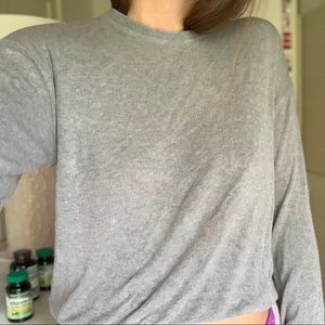 Grey long sleeve